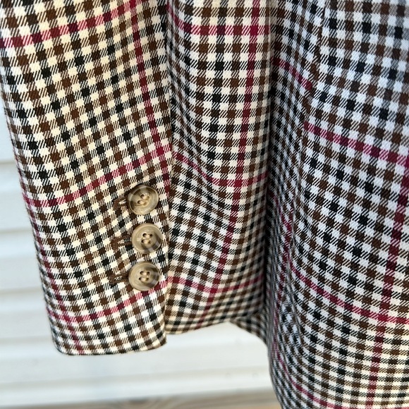 NWT Marled Women's Checkered Blazer Size Large - Picture 7 of 9